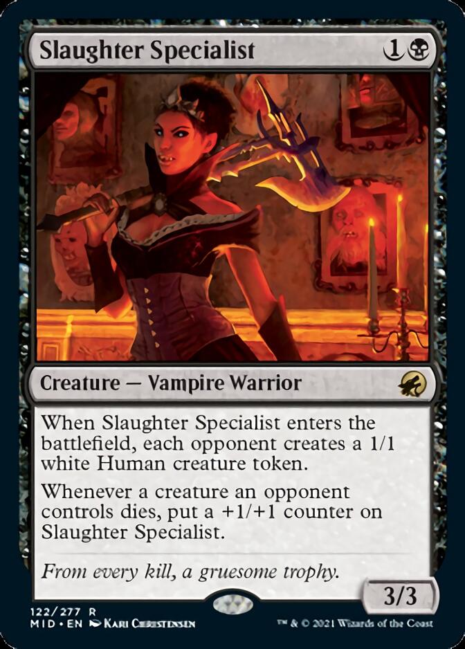 Slaughter Specialist [Innistrad: Midnight Hunt] MTG Single Magic: The Gathering | Red Claw Gaming
