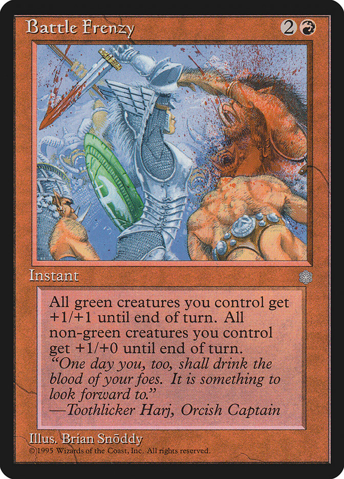 Battle Frenzy [Ice Age] MTG Single Magic: The Gathering | Red Claw Gaming