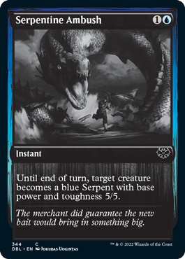 Serpentine Ambush [Innistrad: Double Feature] MTG Single Magic: The Gathering | Red Claw Gaming