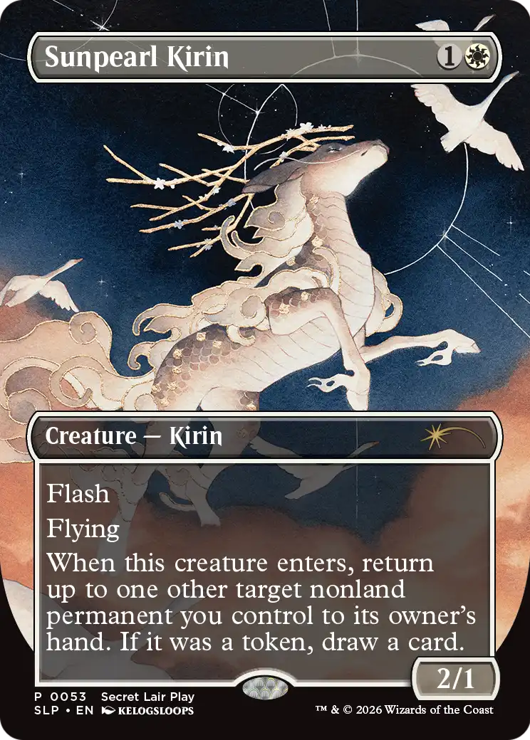 Sunpearl Kirin [Secret Lair Showdown] | Red Claw Gaming