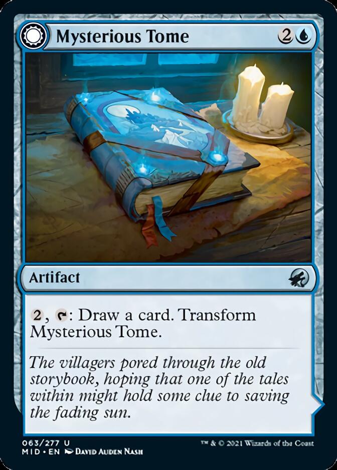 Mysterious Tome // Chilling Chronicle [Innistrad: Midnight Hunt] MTG Single Magic: The Gathering | Red Claw Gaming