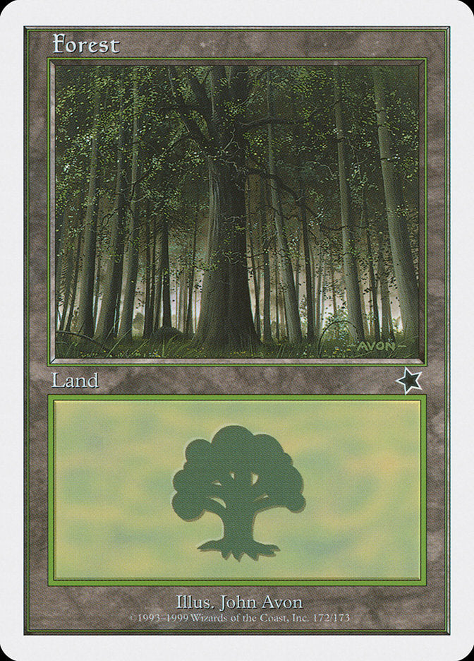 Forest (172) [Starter 1999] MTG Single Magic: The Gathering | Red Claw Gaming