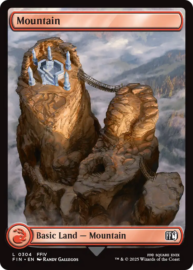 Mountain (0304) [FINAL FANTASY] MTG Single Magic: The Gathering | Red Claw Gaming