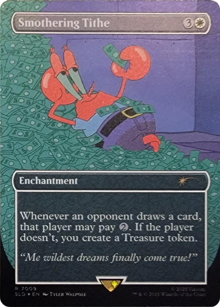 Smothering Tithe (7009) (Rainbow Foil) [Secret Lair Drop Series] MTG Single Magic: The Gathering | Red Claw Gaming