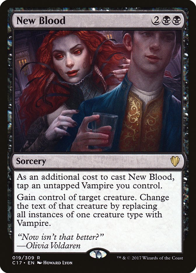 New Blood [Commander 2017] MTG Single Magic: The Gathering | Red Claw Gaming