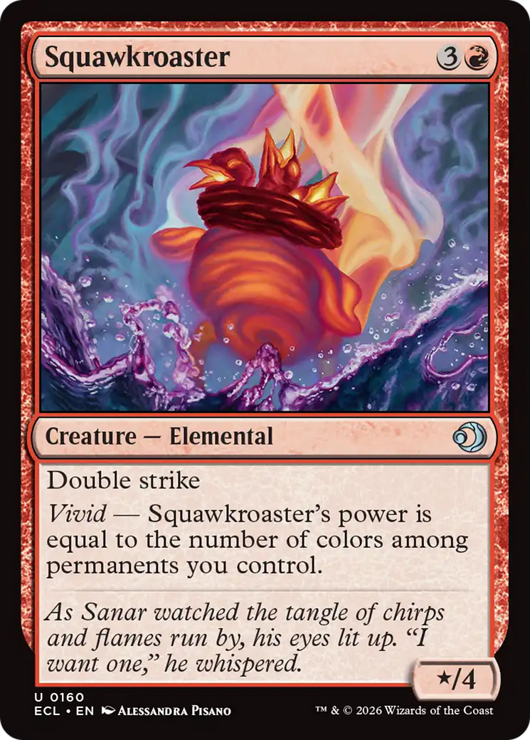Squawkroaster [Lorwyn Eclipsed] MTG Single Magic: The Gathering | Red Claw Gaming