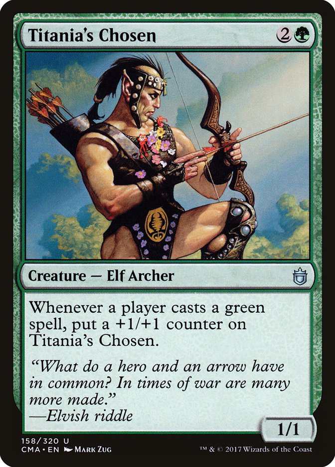 Titania's Chosen [Commander Anthology] MTG Single Magic: The Gathering | Red Claw Gaming