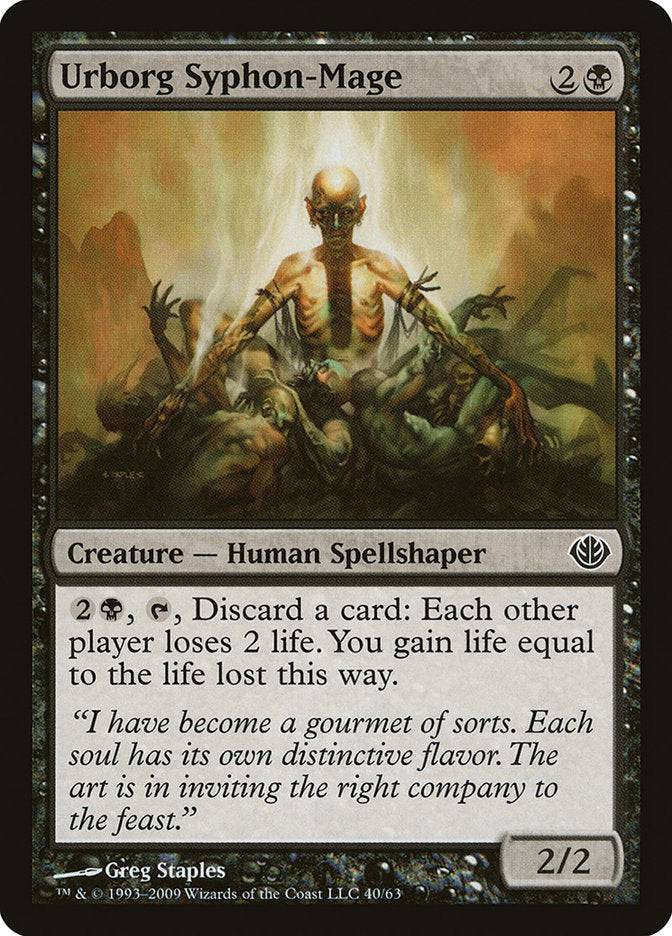 Urborg Syphon-Mage [Duel Decks: Garruk vs. Liliana] MTG Single Magic: The Gathering | Red Claw Gaming