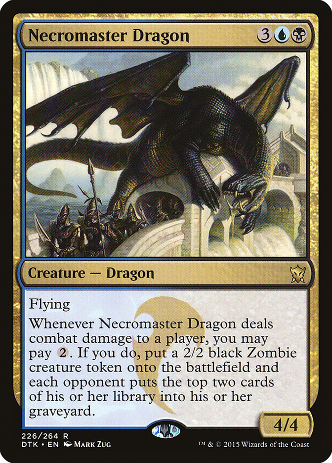Necromaster Dragon [Dragons of Tarkir] MTG Single Magic: The Gathering | Red Claw Gaming
