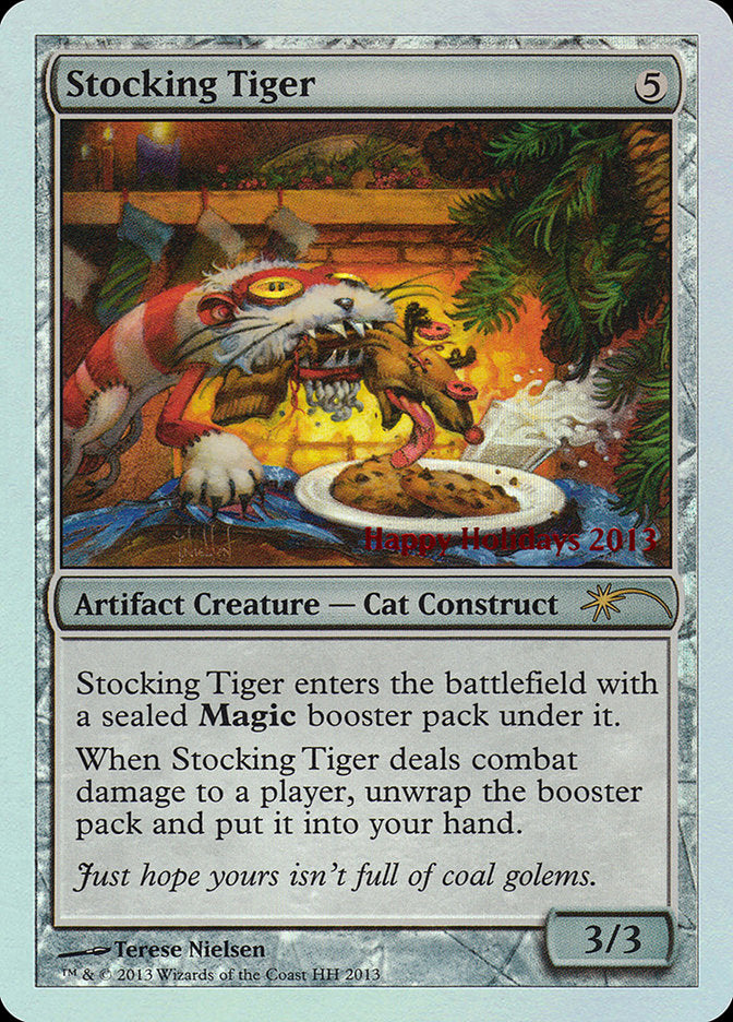 Stocking Tiger [Happy Holidays] MTG Single Magic: The Gathering | Red Claw Gaming