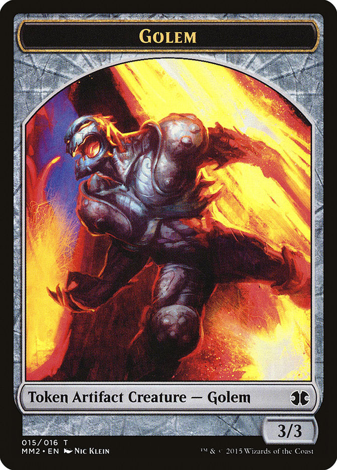 Golem Token [Modern Masters 2015 Tokens] MTG Single Magic: The Gathering | Red Claw Gaming