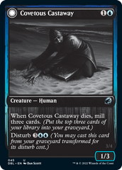 Covetous Castaway // Ghostly Castigator [Innistrad: Double Feature] MTG Single Magic: The Gathering | Red Claw Gaming