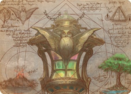 Chromatic Lantern Art Card [The Brothers' War Art Series] MTG Single Magic: The Gathering | Red Claw Gaming