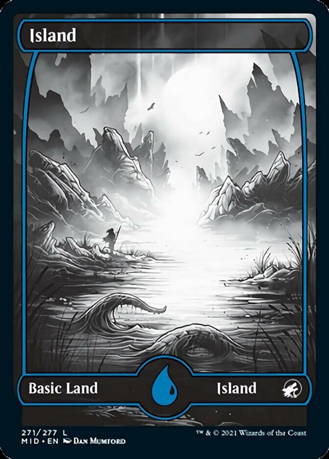 Island (271) [Innistrad: Midnight Hunt] MTG Single Magic: The Gathering | Red Claw Gaming