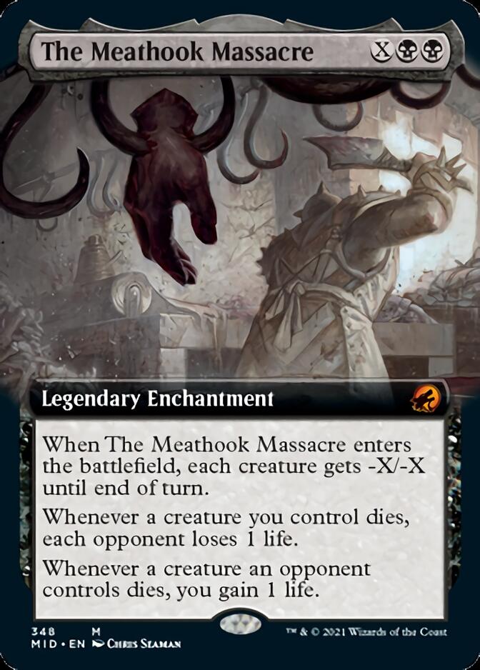 The Meathook Massacre (Extended Art) [Innistrad: Midnight Hunt] MTG Single Magic: The Gathering | Red Claw Gaming
