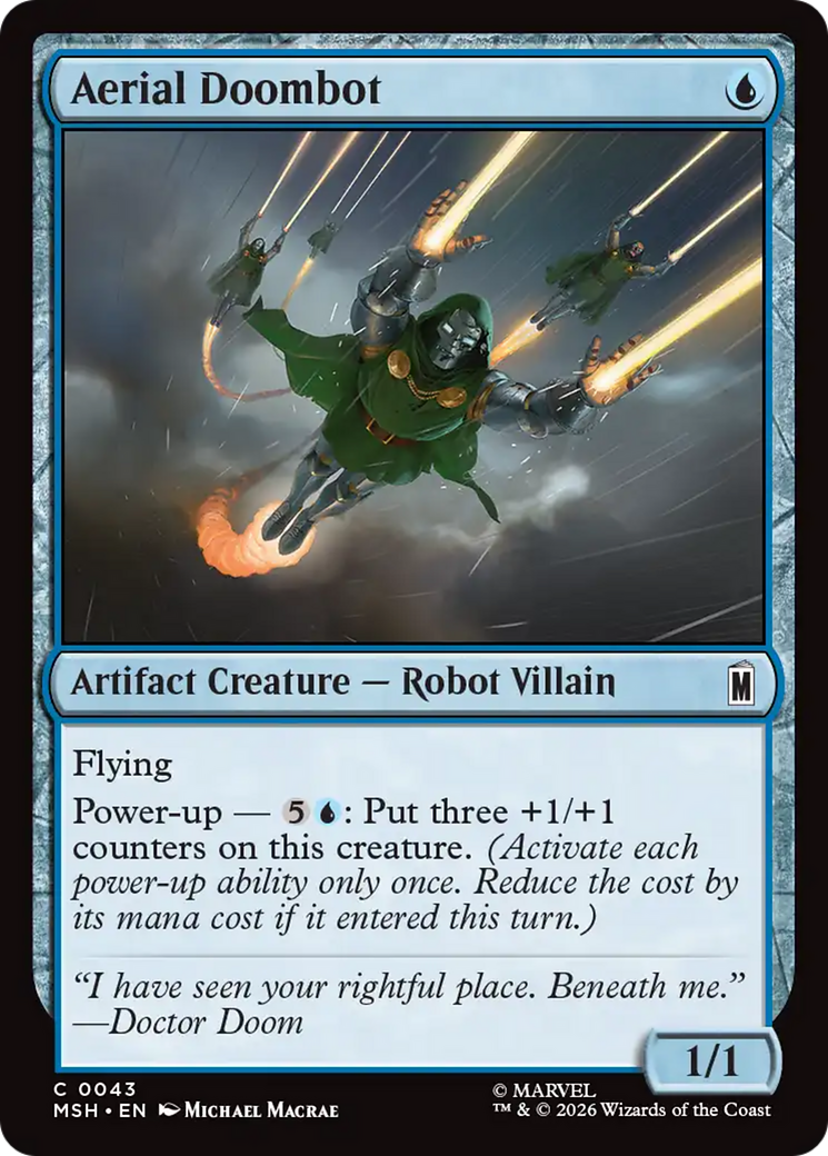 Aerial Doombot [Marvel Super Heroes] | Red Claw Gaming