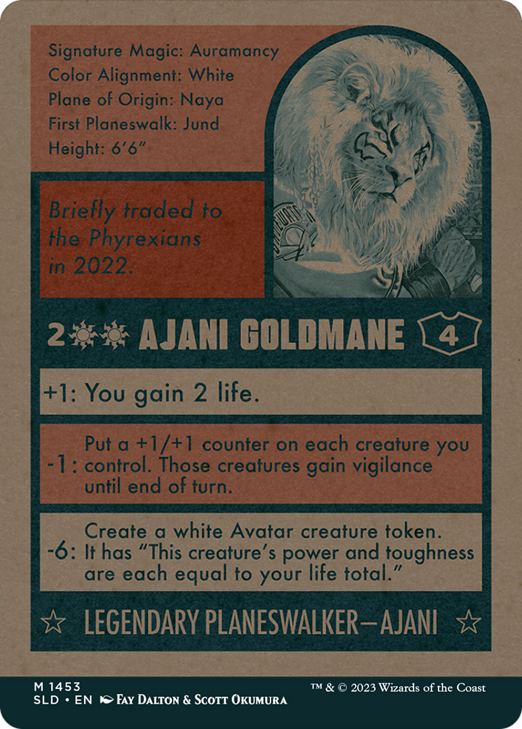 Ajani Goldmane [Secret Lair Drop Series] MTG Single Magic: The Gathering | Red Claw Gaming