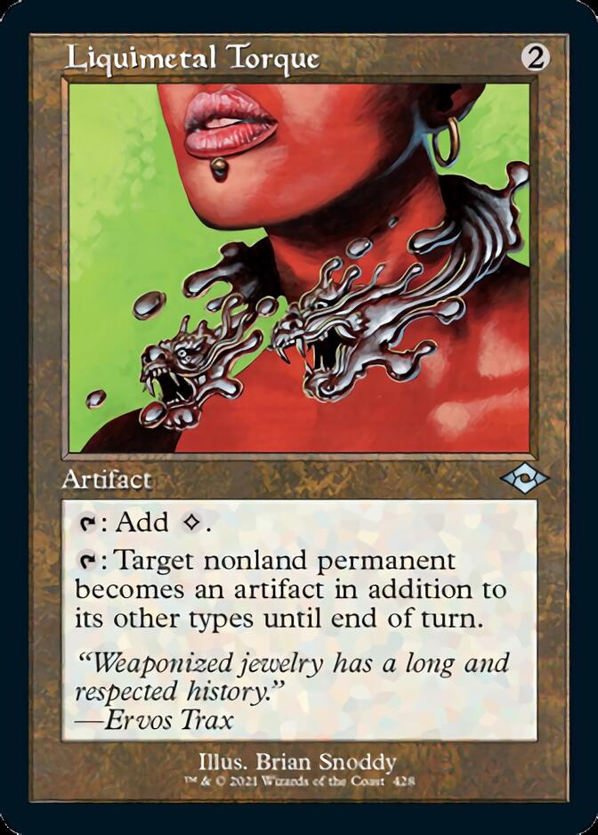Liquimetal Torque (Retro) [Modern Horizons 2] MTG Single Magic: The Gathering | Red Claw Gaming