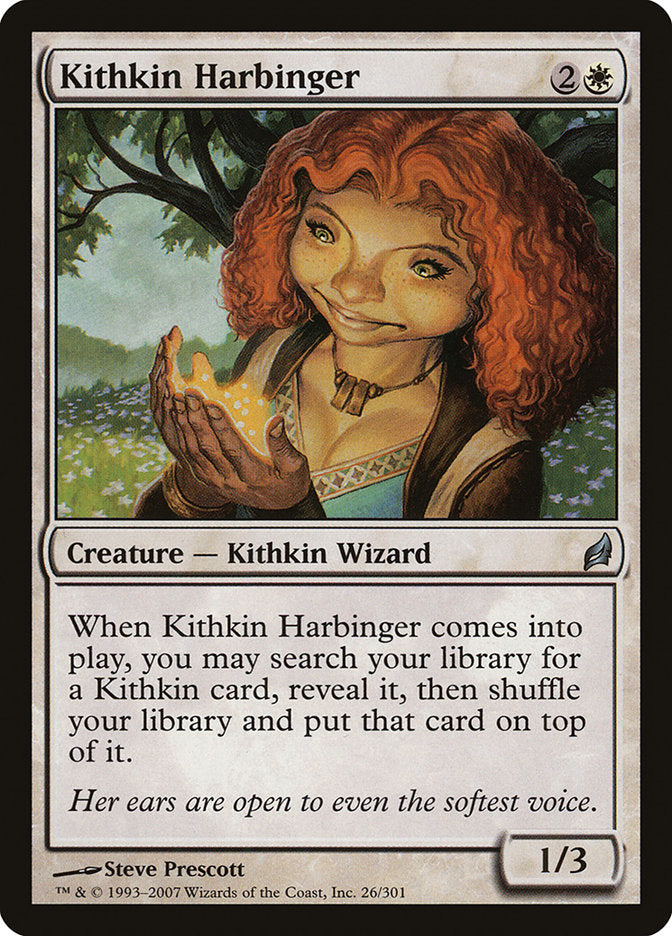 Kithkin Harbinger [Lorwyn] MTG Single Magic: The Gathering | Red Claw Gaming