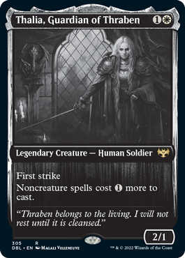 Thalia, Guardian of Thraben [Innistrad: Double Feature] MTG Single Magic: The Gathering | Red Claw Gaming