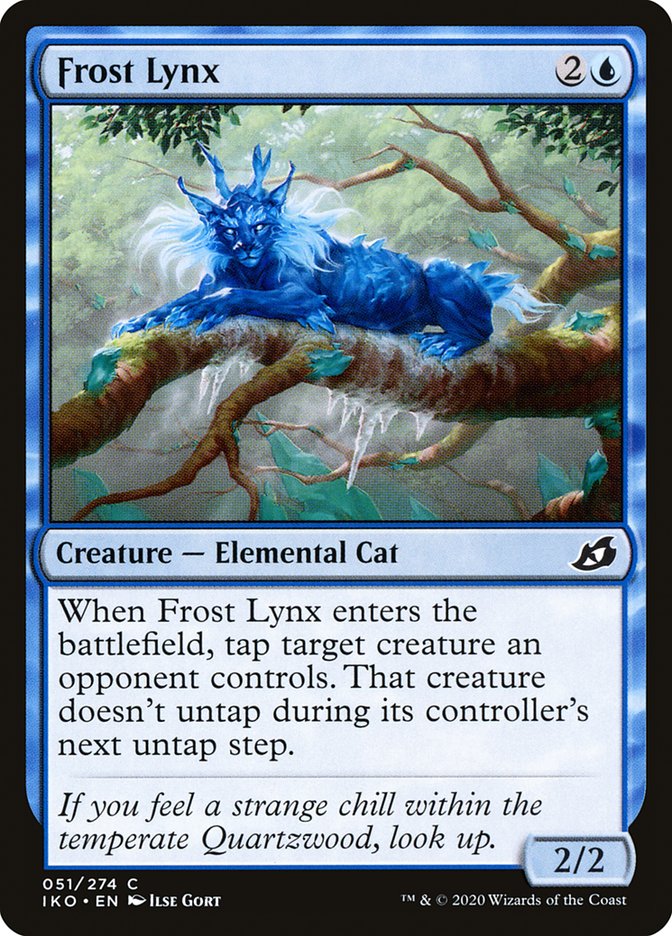 Frost Lynx [Ikoria: Lair of Behemoths] MTG Single Magic: The Gathering | Red Claw Gaming