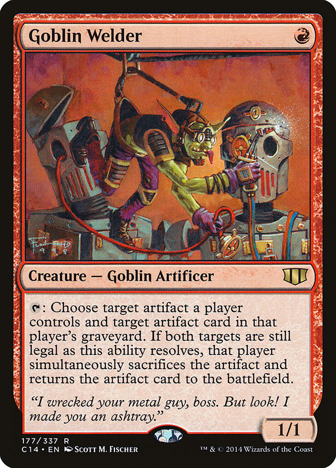 Goblin Welder [Commander 2014] MTG Single Magic: The Gathering | Red Claw Gaming