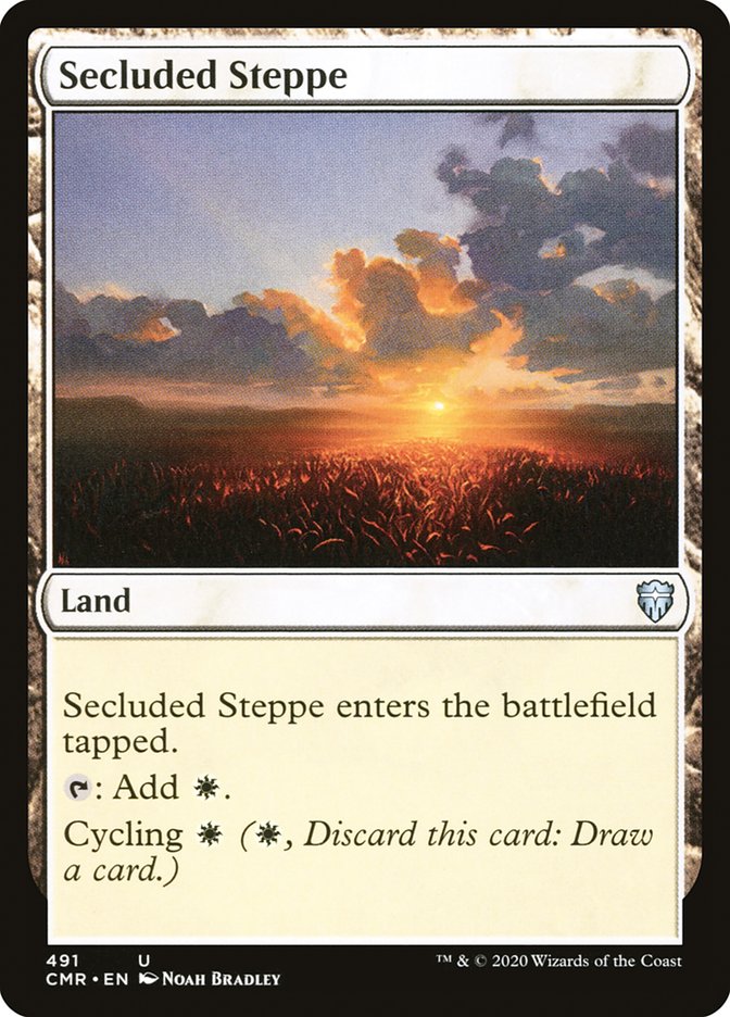 Secluded Steppe [Commander Legends] MTG Single Magic: The Gathering | Red Claw Gaming
