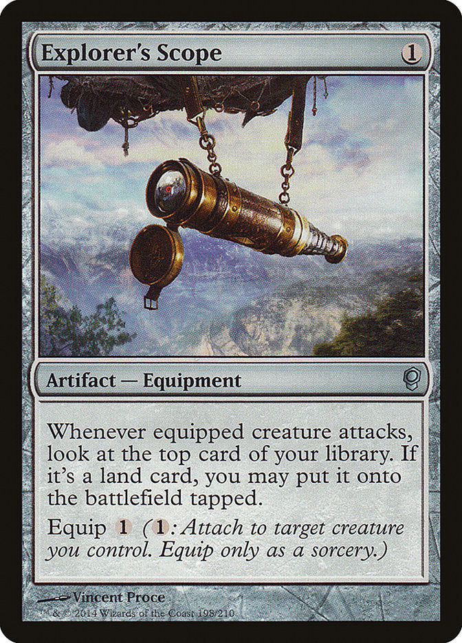 Explorer's Scope [Conspiracy] MTG Single Magic: The Gathering | Red Claw Gaming