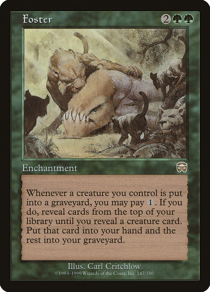 Foster [Mercadian Masques] MTG Single Magic: The Gathering | Red Claw Gaming