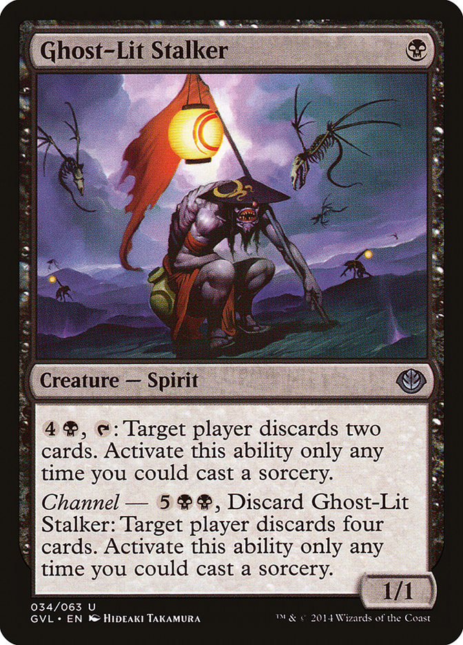 Ghost-Lit Stalker (Garruk vs. Liliana) [Duel Decks Anthology] MTG Single Magic: The Gathering | Red Claw Gaming