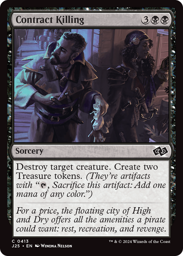 Contract Killing [Foundations Jumpstart] MTG Single Magic: The Gathering | Red Claw Gaming