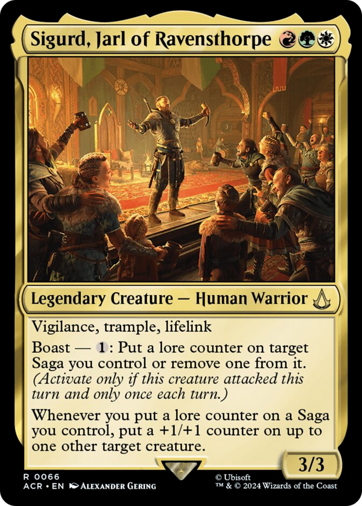 Sigurd, Jarl of Ravensthorpe [Assassin's Creed] MTG Single Magic: The Gathering | Red Claw Gaming