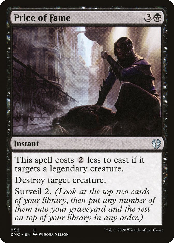 Price of Fame [Zendikar Rising Commander] MTG Single Magic: The Gathering | Red Claw Gaming