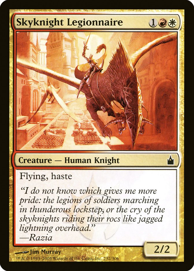 Skyknight Legionnaire [Ravnica: City of Guilds] MTG Single Magic: The Gathering | Red Claw Gaming