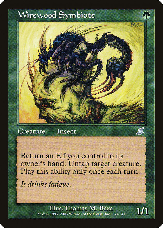 Wirewood Symbiote [Scourge] MTG Single Magic: The Gathering | Red Claw Gaming