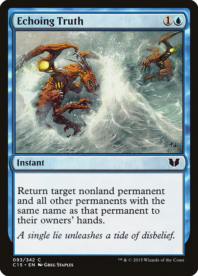 Echoing Truth [Commander 2015] MTG Single Magic: The Gathering | Red Claw Gaming