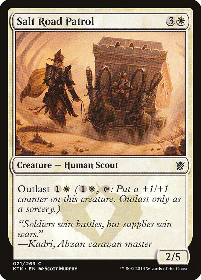 Salt Road Patrol [Khans of Tarkir] MTG Single Magic: The Gathering | Red Claw Gaming