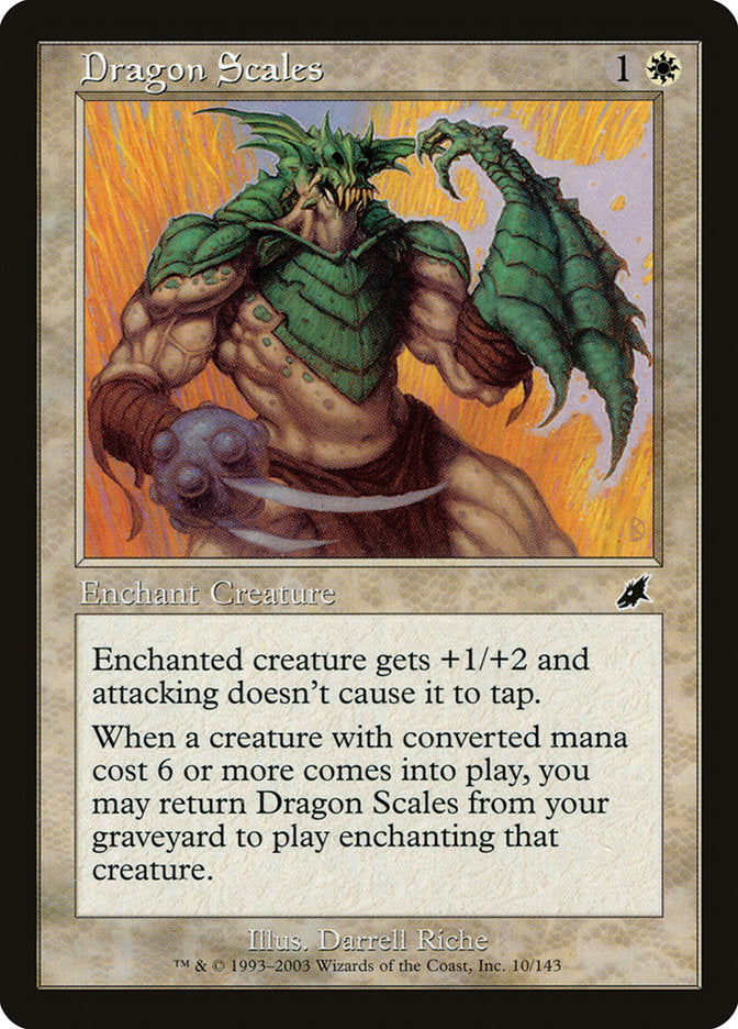 Dragon Scales [Scourge] MTG Single Magic: The Gathering | Red Claw Gaming