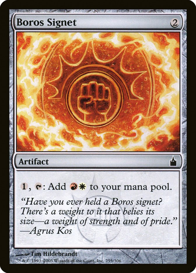 Boros Signet [Ravnica: City of Guilds] MTG Single Magic: The Gathering | Red Claw Gaming