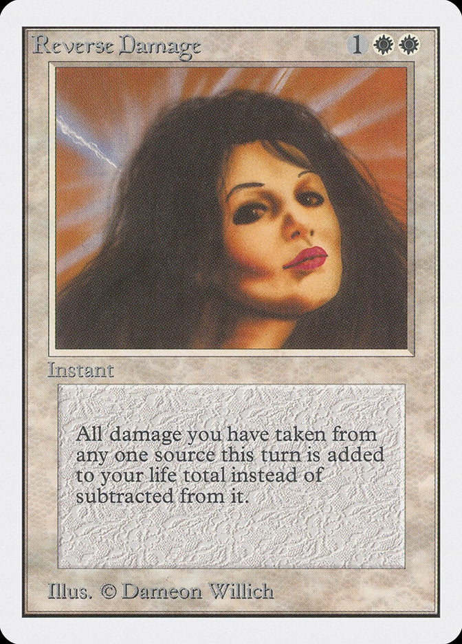 Reverse Damage [Unlimited Edition] MTG Single Magic: The Gathering | Red Claw Gaming
