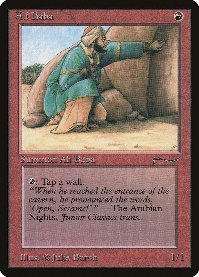 Ali Baba [Arabian Nights] MTG Single Magic: The Gathering | Red Claw Gaming