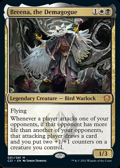 Breena, the Demagogue [Commander 2021] MTG Single Magic: The Gathering | Red Claw Gaming