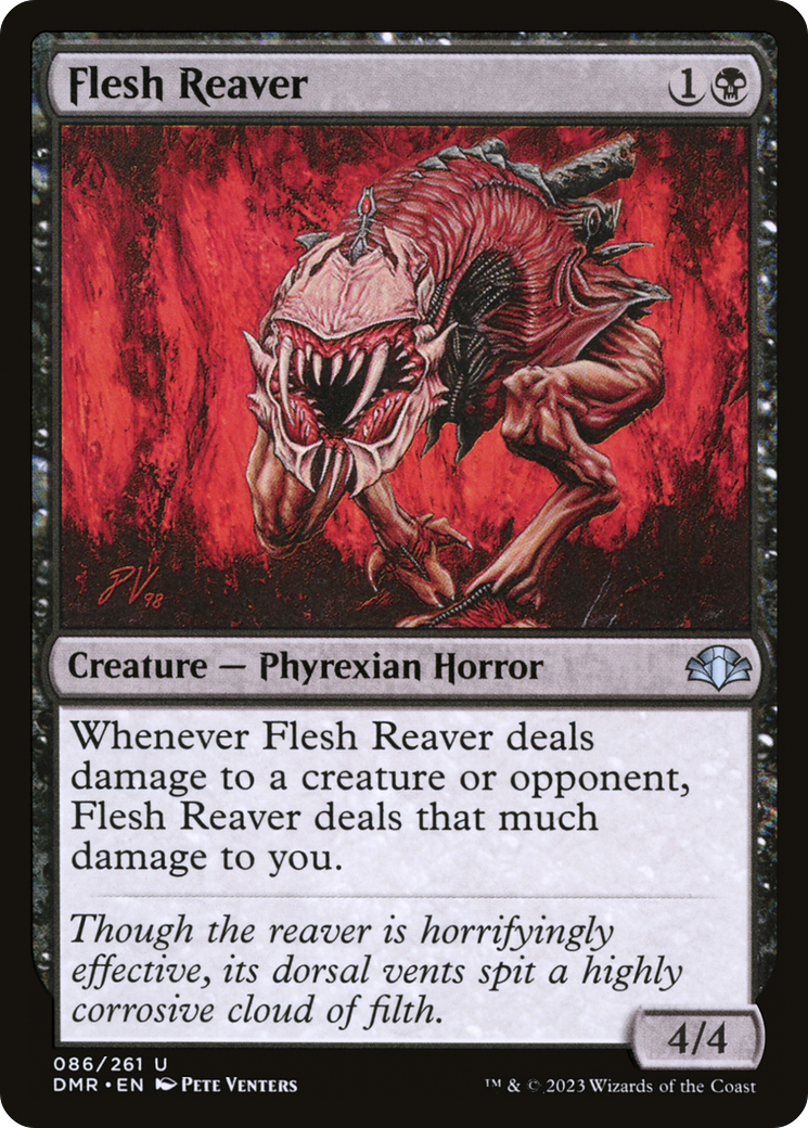 Flesh Reaver [Dominaria Remastered] MTG Single Magic: The Gathering | Red Claw Gaming