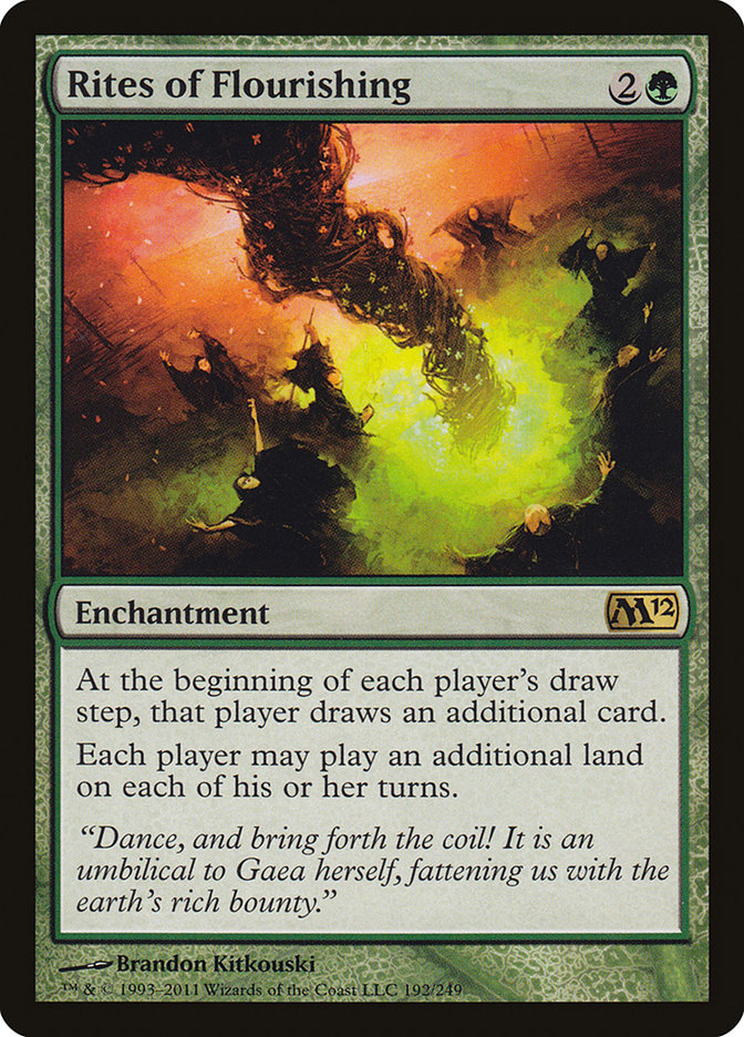 Rites of Flourishing [Magic 2012] MTG Single Magic: The Gathering | Red Claw Gaming