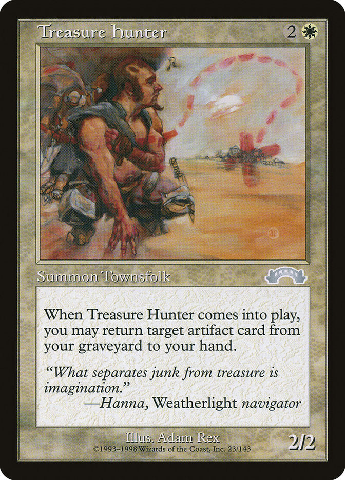 Treasure Hunter [Exodus] MTG Single Magic: The Gathering | Red Claw Gaming