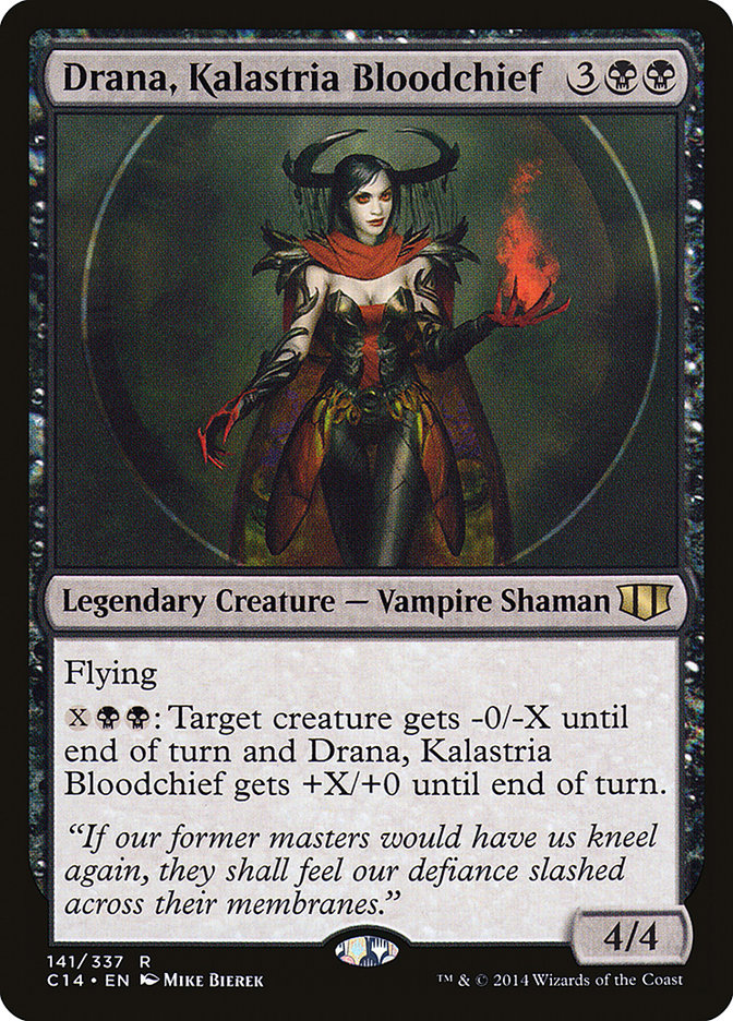 Drana, Kalastria Bloodchief [Commander 2014] MTG Single Magic: The Gathering | Red Claw Gaming