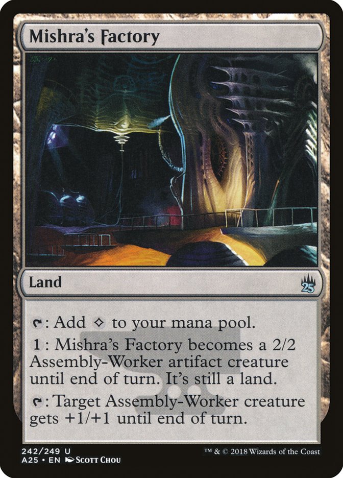 Mishra's Factory [Masters 25] MTG Single Magic: The Gathering | Red Claw Gaming