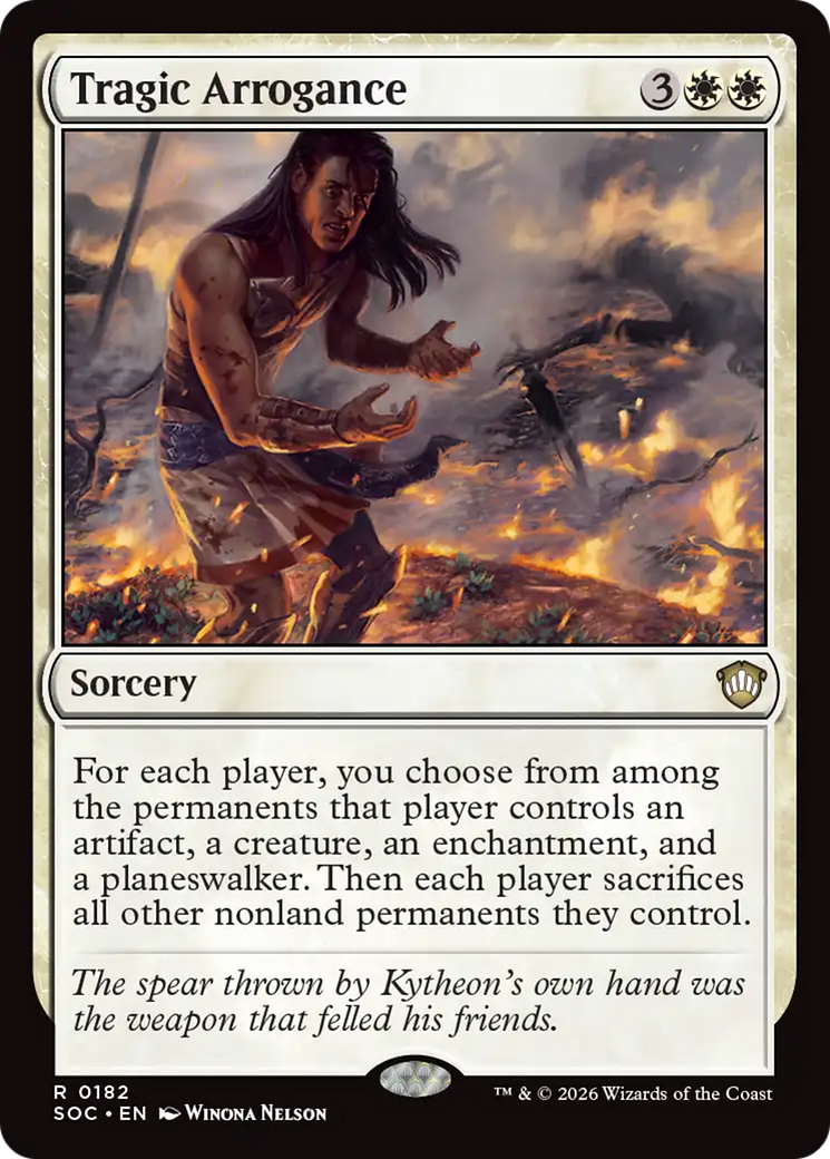 Tragic Arrogance [Secrets of Strixhaven Commander] MTG Single Magic: The Gathering | Red Claw Gaming