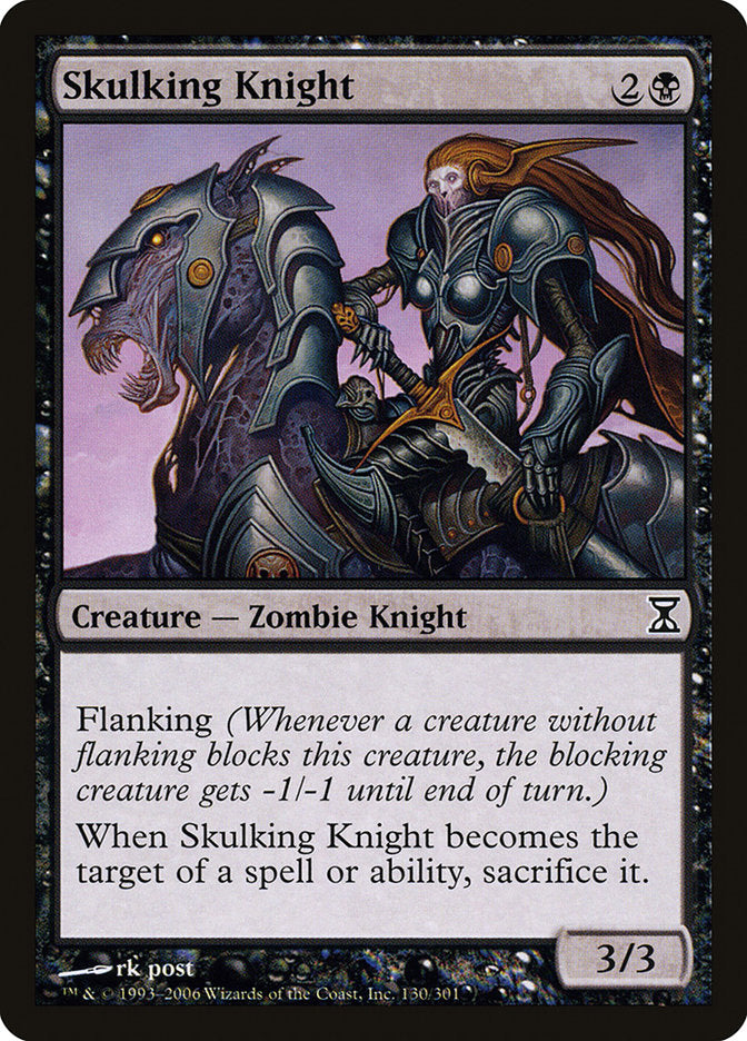 Skulking Knight [Time Spiral] MTG Single Magic: The Gathering | Red Claw Gaming