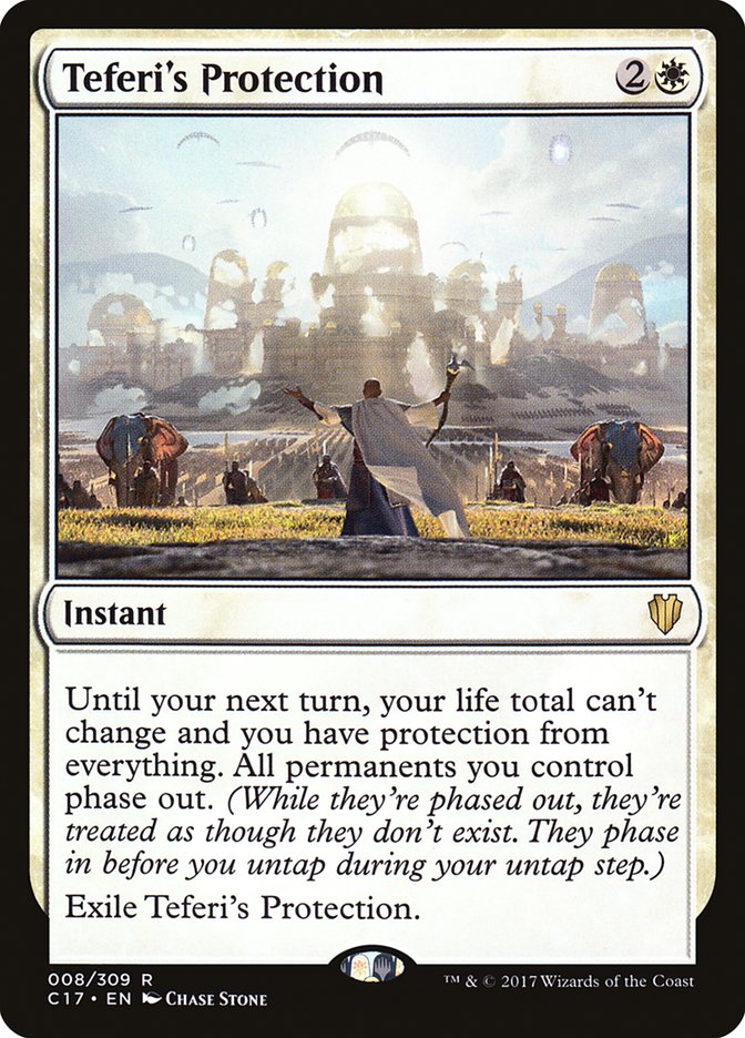 Teferi's Protection [Commander 2017] MTG Single Magic: The Gathering | Red Claw Gaming
